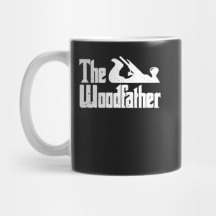 The Woodfather | Funny Woodworking Shirts & Gifts Mug